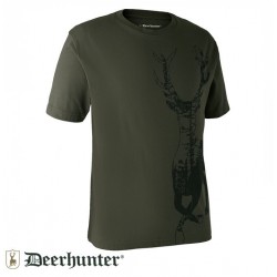 Deer Hunter - T-shirt Geyik Desenli